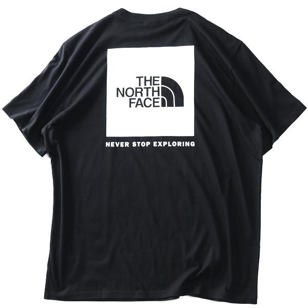 【SB0322】大きいサイズ メンズ THE NORTH FACE ノースフェイス プリント 半袖 Tシャツ BOX NSE TEE USA直輸入 nf0a812h-ky4