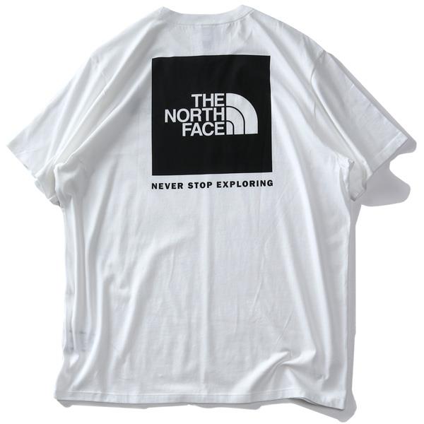【SB0322】大きいサイズ メンズ THE NORTH FACE ノースフェイス プリント 半袖 Tシャツ BOX NSE TEE USA直輸入 nf0a812h-la9