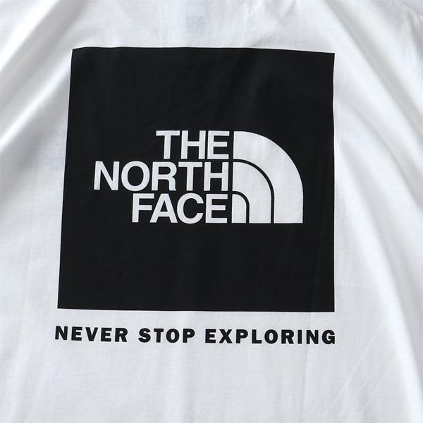 【SB0322】大きいサイズ メンズ THE NORTH FACE ノースフェイス プリント 半袖 Tシャツ BOX NSE TEE USA直輸入 nf0a812h-la9