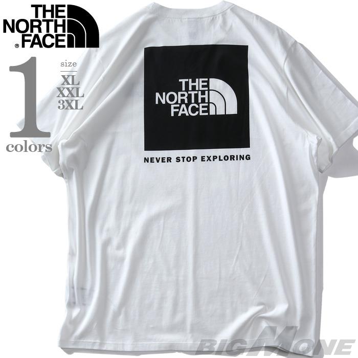 大きいサイズ メンズ THE NORTH FACE ノースフェイス プリント 半袖 Tシャツ BOX NSE TEE USA直輸入 nf0a812h-la9