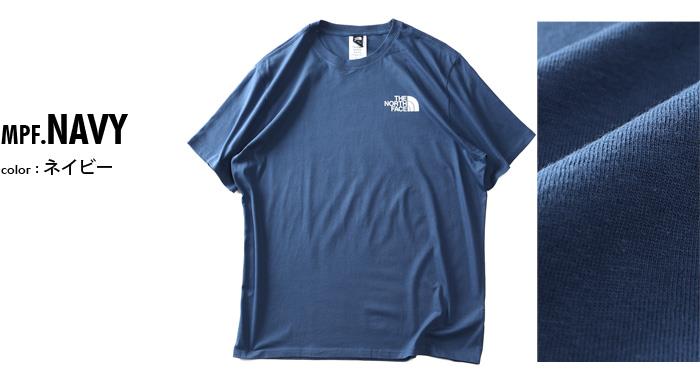 【SB0322】大きいサイズ メンズ THE NORTH FACE ノースフェイス プリント 半袖 Tシャツ BOX NSE TEE USA直輸入 nf0a812h-mpf