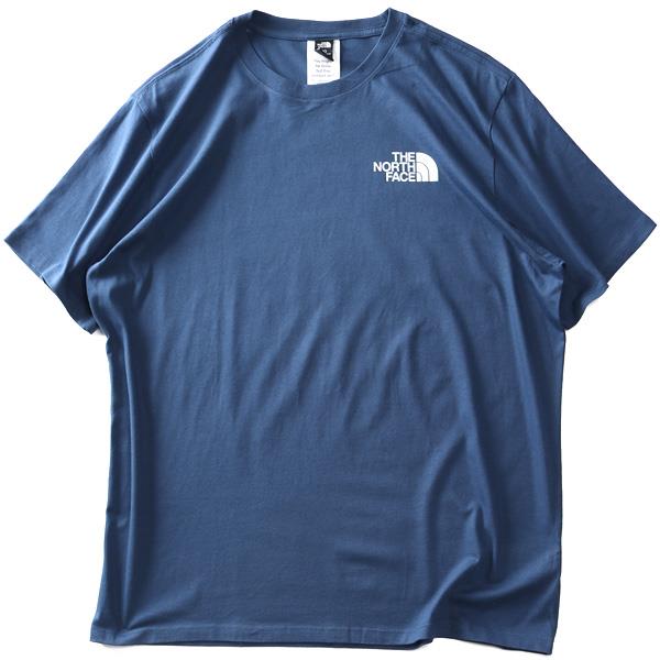 【SB0322】大きいサイズ メンズ THE NORTH FACE ノースフェイス プリント 半袖 Tシャツ BOX NSE TEE USA直輸入 nf0a812h-mpf