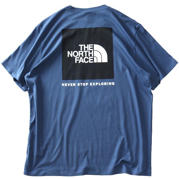 【SB0322】大きいサイズ メンズ THE NORTH FACE ノースフェイス プリント 半袖 Tシャツ BOX NSE TEE USA直輸入 nf0a812h-mpf