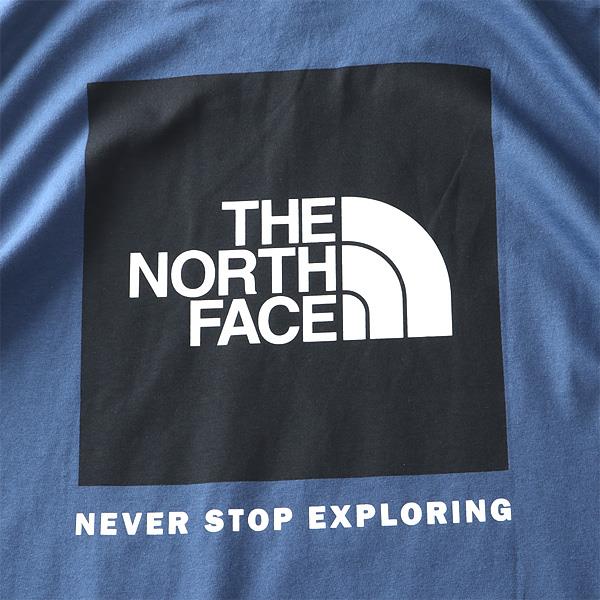 【SB0322】大きいサイズ メンズ THE NORTH FACE ノースフェイス プリント 半袖 Tシャツ BOX NSE TEE USA直輸入 nf0a812h-mpf