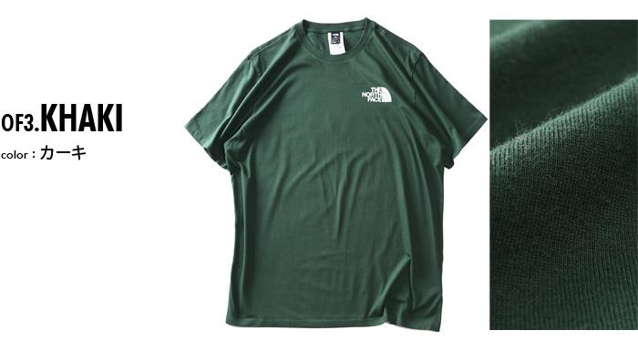 【SB0322】大きいサイズ メンズ THE NORTH FACE ノースフェイス プリント 半袖 Tシャツ BOX NSE TEE USA直輸入 nf0a812h-of3