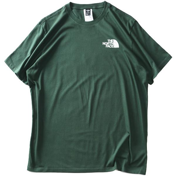 【SB0322】大きいサイズ メンズ THE NORTH FACE ノースフェイス プリント 半袖 Tシャツ BOX NSE TEE USA直輸入 nf0a812h-of3