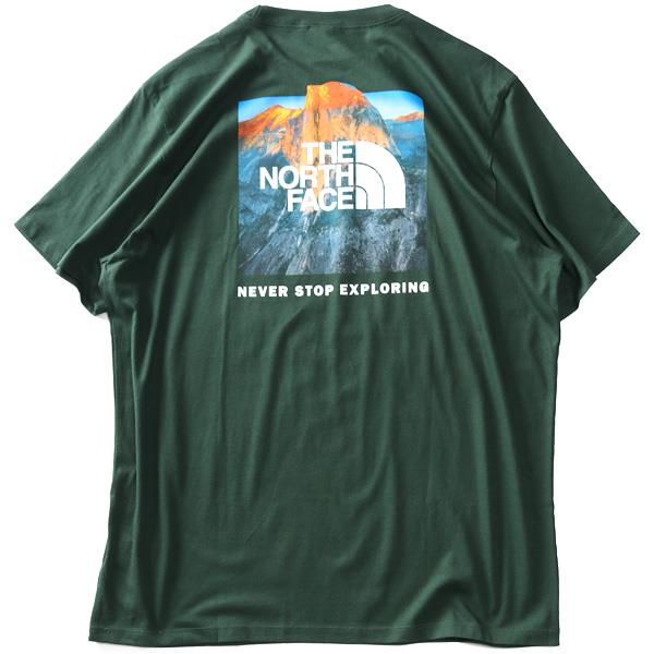 【SB0322】大きいサイズ メンズ THE NORTH FACE ノースフェイス プリント 半袖 Tシャツ BOX NSE TEE USA直輸入 nf0a812h-of3