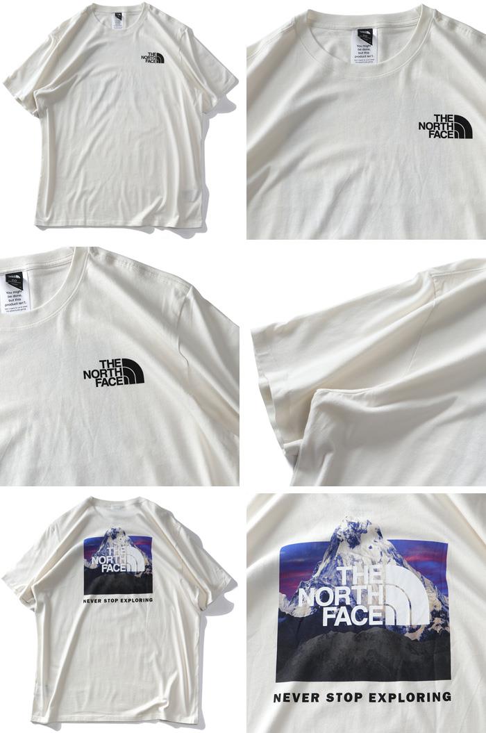 【SB0322】大きいサイズ メンズ THE NORTH FACE ノースフェイス プリント 半袖 Tシャツ BOX NSE TEE USA直輸入 nf0a812h-ofm