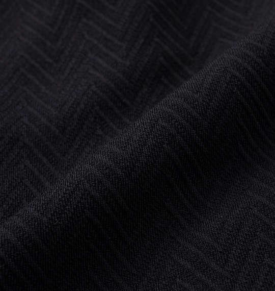 大きいサイズ メンズ in the attic ジャガード ノースリーブ パーカー + 半袖 Tシャツ ブラック × ブラック 1258-4212-2 3L 4L 5L 6L