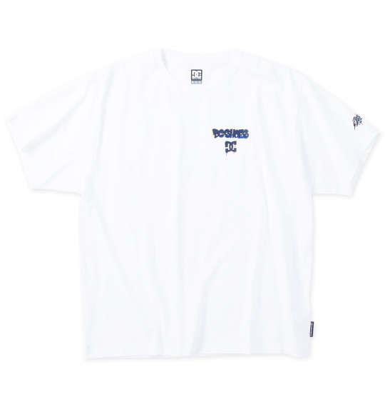 大きいサイズ メンズ DCSHOES 24 TAKEEE8 GRAFF FT 半袖 Tシャツ ホワイト 1278-4211-1 3L 4L 5L 6L