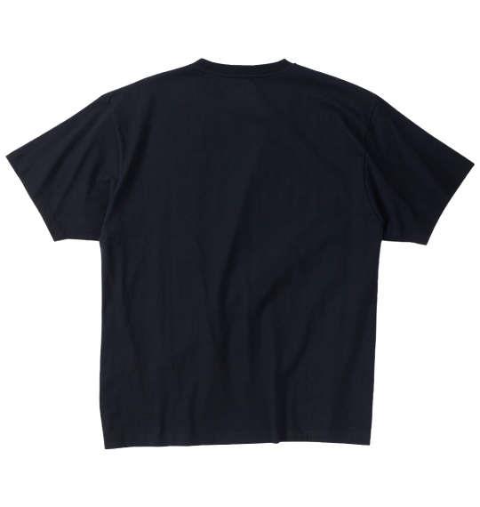 大きいサイズ メンズ Mc.S.P オーガニックコットン クルーネック 半袖 Tシャツ ブラック 1278-4510-2 3L 4L 5L 6L 7L 8L