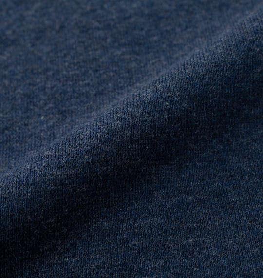 【max8】大きいサイズ メンズ Mc.S.P オーガニックコットン クルーネック 半袖 Tシャツ ネイビー杢 1278-4510-3 3L 4L 5L 6L 7L 8L