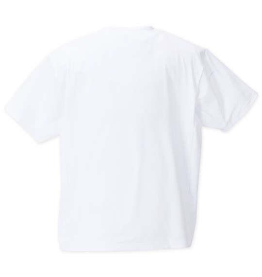 大きいサイズ メンズ MOVESPORT SUNSCREEN TOUGHオーセンティックロゴ 半袖 Tシャツ ホワイト 1278-4250-1 3L 4L 5L 6L