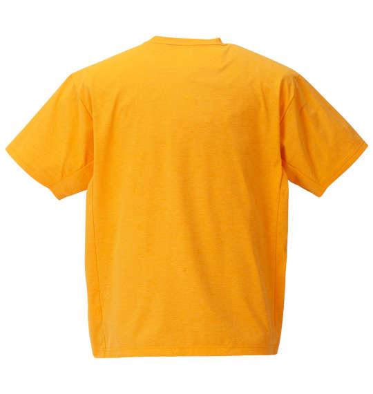 大きいサイズ メンズ MOVESPORT SUNSCREEN TOUGHオーセンティックロゴ 半袖 Tシャツ オレンジ 1278-4250-4 3L 4L 5L 6L