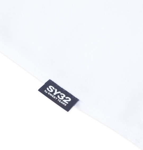 大きいサイズ メンズ SY32 by SWEET YEARS バックスラッシュビッグロゴ 半袖 Tシャツ ホワイト 1278-4290-1 3L 4L 5L 6L