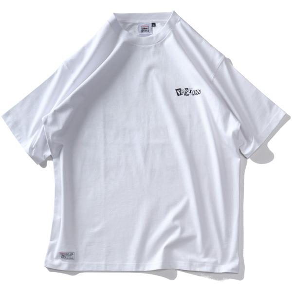 大きいサイズ メンズ VISION STREET WEAR スケボー プリント 半袖 Tシャツ 春夏新作 4505702