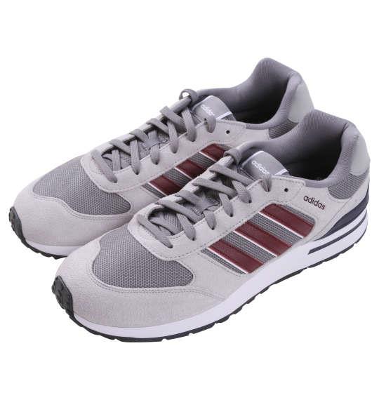 大きいサイズ メンズ adidas スニーカー RUN 80s M グレースリー 1240-4224-1 29 30 31