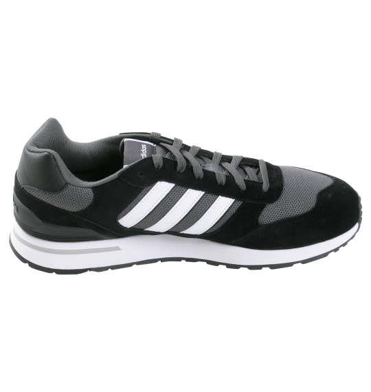 大きいサイズ メンズ adidas スニーカー RUN 80s M コアブラック 1240-4224-2 29 30 31