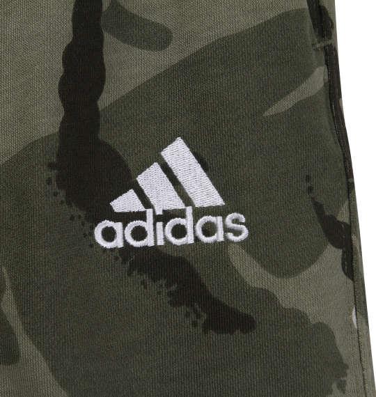 大きいサイズ メンズ adidas M ESS BL CAMO ショーツ オリーブストレータ 1274-4201-1 4XLT 6XLT