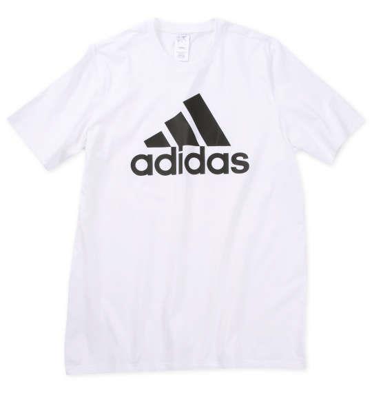 大きいサイズ メンズ adidas M ESS BL 半袖 Tシャツ ホワイト 1278-4230-1 4XLT 6XLT