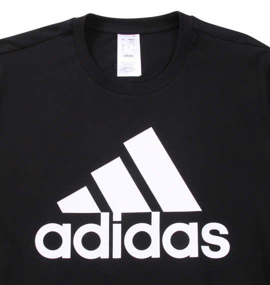 大きいサイズ メンズ adidas M ESS BL 半袖 Tシャツ ブラック 1278-4230-2 4XLT 6XLT