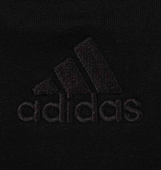大きいサイズ メンズ adidas M ESS BL 半袖 Tシャツ ブラック × ミディアムグレーヘザー 1278-4230-5 4XLT 6XLT