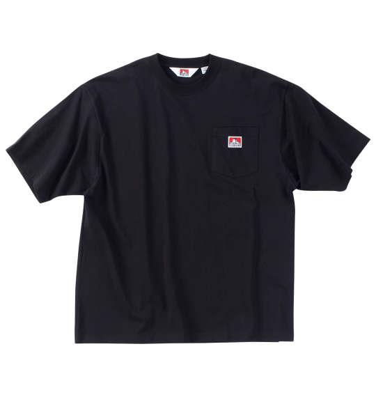 大きいサイズ メンズ BEN DAVIS BEN'Sポケット付 半袖 Tシャツ ブラック 1278-4570-2 3L 4L 5L 6L