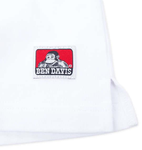 大きいサイズ メンズ BEN DAVIS ジャージー ボウリング 半袖 シャツ ホワイト 1278-4573-1 3L 4L 5L 6L