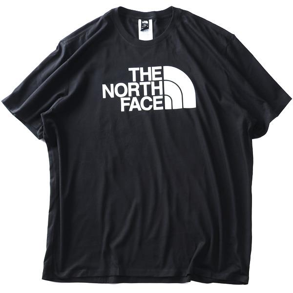 【SB0322】大きいサイズ メンズ THE NORTH FACE ノースフェイス プリント 半袖 Tシャツ HALF DOME TEE USA直輸入 nf0a812m-ky4