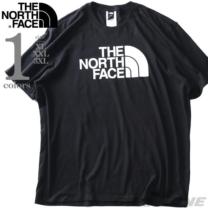【SB0322】大きいサイズ メンズ THE NORTH FACE ノースフェイス プリント 半袖 Tシャツ HALF DOME TEE USA直輸入 nf0a812m-ky4