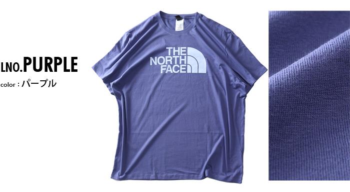 【FAD24】【SB0322】大きいサイズ メンズ THE NORTH FACE ノースフェイス プリント 半袖 Tシャツ HALF DOME TEE USA直輸入 nf0a812m-lno