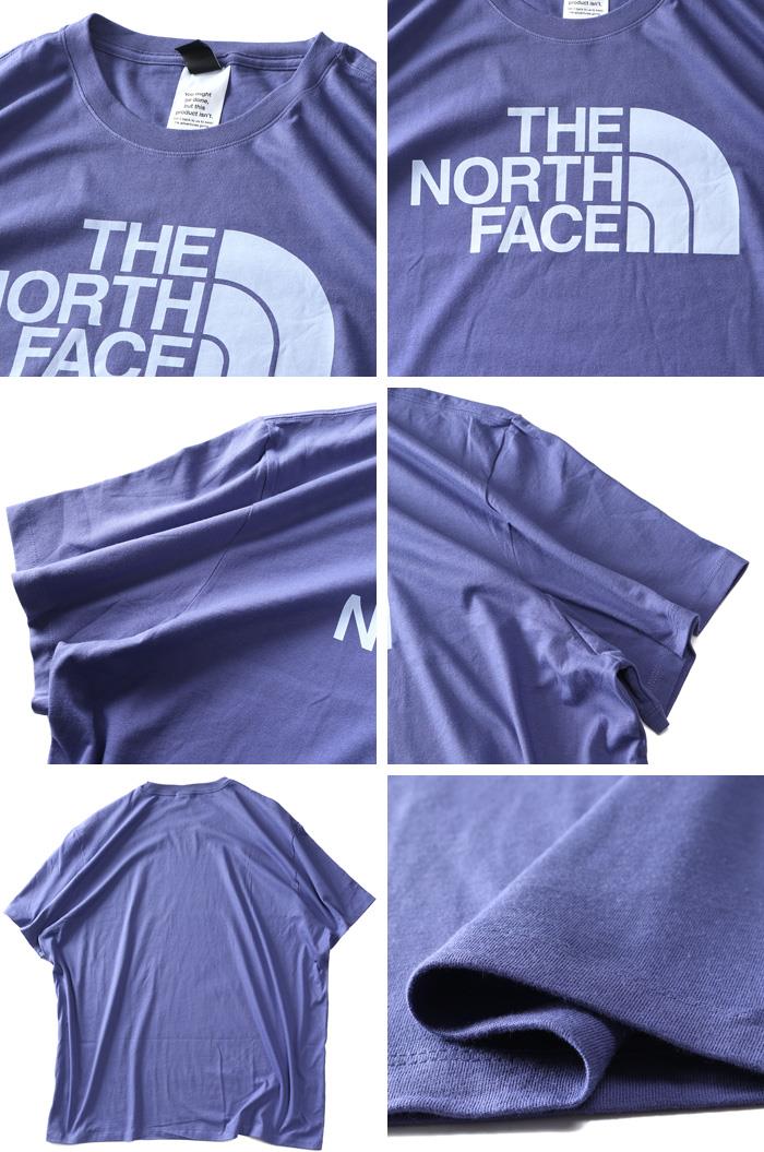 【SB0322】大きいサイズ メンズ THE NORTH FACE ノースフェイス プリント 半袖 Tシャツ HALF DOME TEE USA直輸入 nf0a812m-lno
