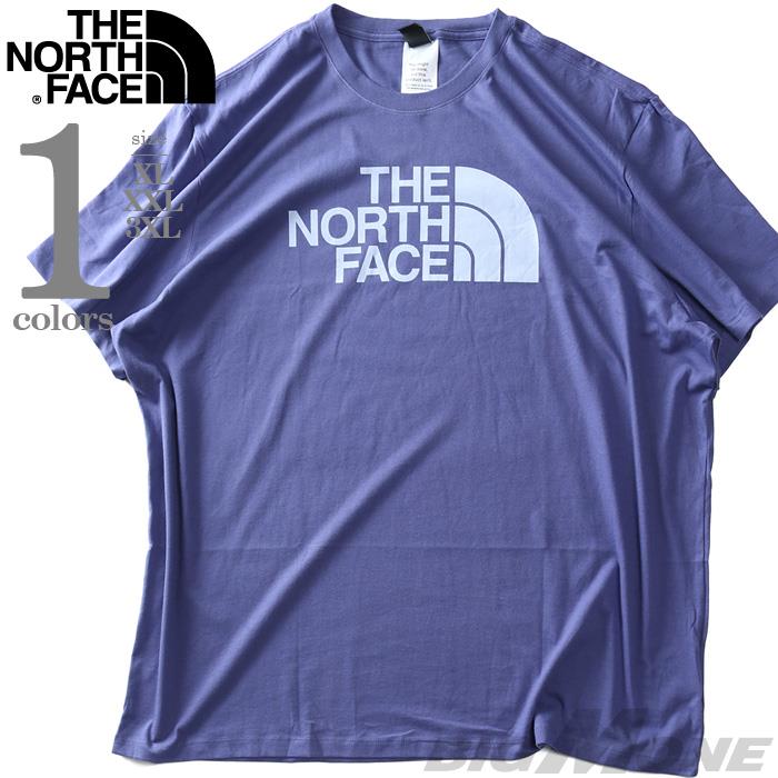 大きいサイズ メンズ THE NORTH FACE ノースフェイス プリント 半袖 Tシャツ HALF DOME TEE USA直輸入 nf0a812m-lno