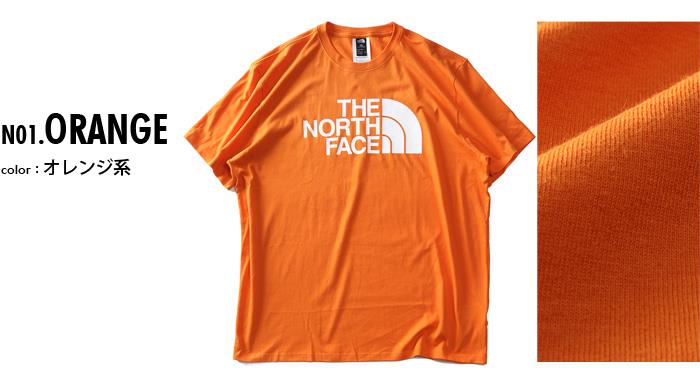 【SB0322】大きいサイズ メンズ THE NORTH FACE ノースフェイス プリント 半袖 Tシャツ HALF DOME TEE USA直輸入 nf0a812m-n01