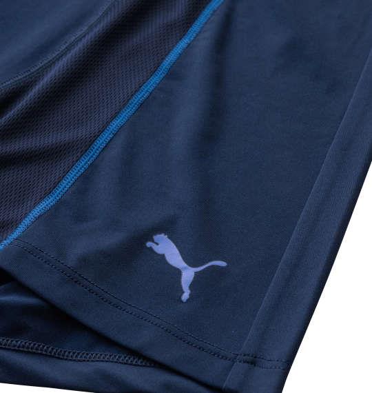 【max8】大きいサイズ メンズ PUMA 2P RENUポリベア × ハニカムメッシュ 切替 ボクサーパンツ ネイビー × ブラック 1249-4251-1 3L 4L 5L 6L 7L 8L