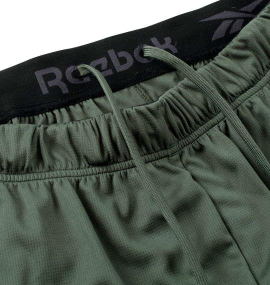 大きいサイズ メンズ Reebok アクセルパフォーマンス ハーフパンツ カーキ 1274-4280-1 3L 4L 5L 6L 8L