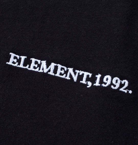 大きいサイズ メンズ ELEMENT EQUIPMENT 半袖 Tシャツ ブラック 1278-4520-2 3L 4L 5L 6L