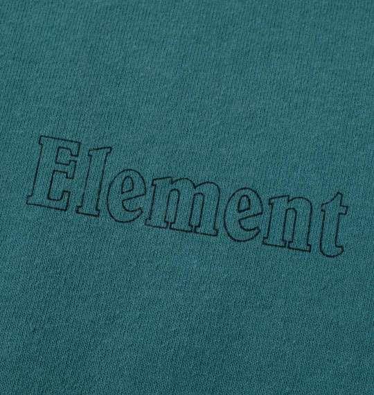 大きいサイズ メンズ ELEMENT ROUND 半袖 Tシャツ グリーン 1278-4521-1 3L 4L 5L 6L
