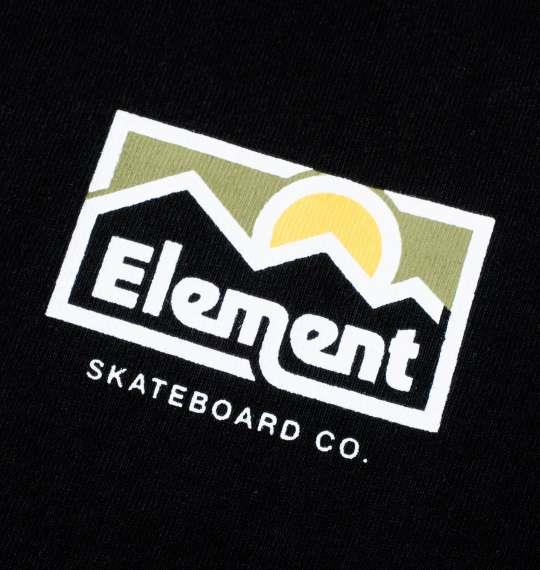 大きいサイズ メンズ ELEMENT OUTDOOR 半袖 Tシャツ ブラック 1278-4522-2 3L 4L 5L 6L