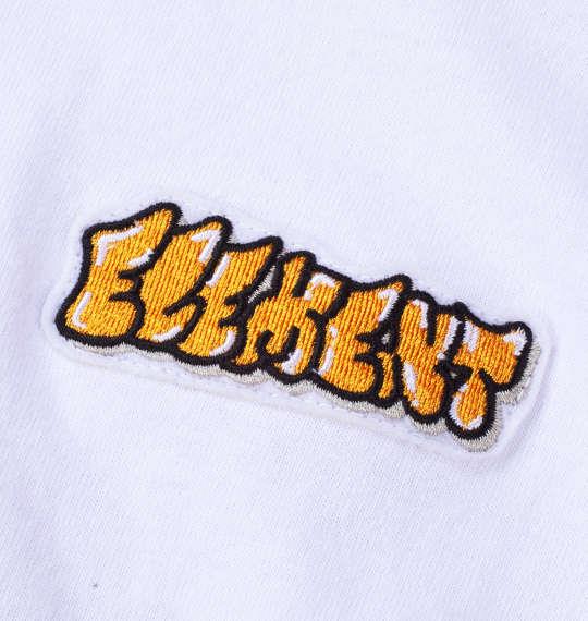 大きいサイズ メンズ ELEMENT ACOMPANY 半袖 Tシャツ ホワイト 1278-4523-1 3L 4L 5L 6L