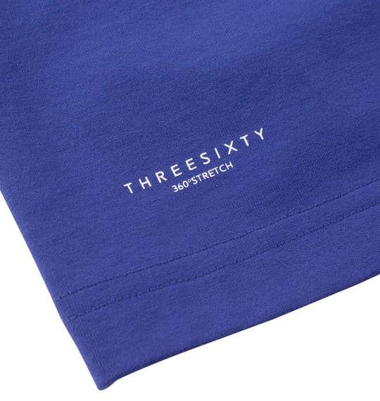 【max8】大きいサイズ メンズ Reebok サイドベクターグラフィック 半袖 Tシャツ ブルー 1278-4530-3 3L 4L 5L 6L 8L