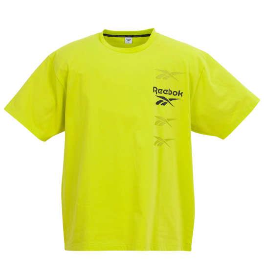 【max8】大きいサイズ メンズ Reebok 4ベクターグラフィック 半袖 Tシャツ イエロー 1278-4531-3 3L 4L 5L 6L 8L