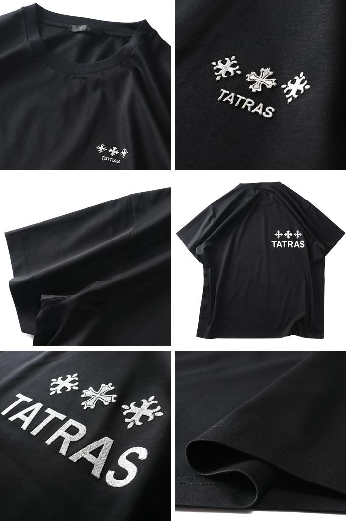 大きいサイズ メンズ TATRAS タトラス NUNKI ヌンキ 半袖 Tシャツ 直輸入品 mtat24s8193-m