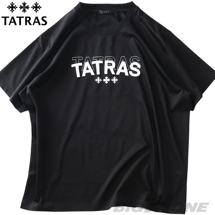 大きいサイズ メンズ TATRAS タトラス ANICETO アニチェート 半袖 Tシャツ 直輸入品 mtat24s8261-m