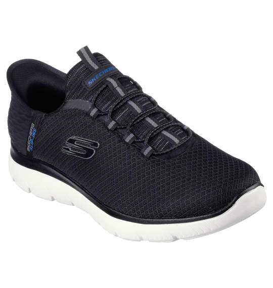 大きいサイズ メンズ SKECHERS スニーカー SLIP-INS SUMMITS-HIGH RANGE ブラック 1240-4260-2 30 31 32