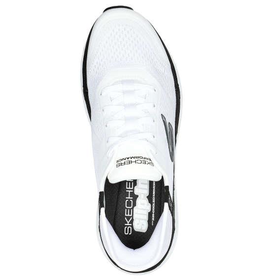 大きいサイズ メンズ SKECHERS スニーカー SKECHERS SLIP-INS MAX CUSHIONING PREMIER ホワイト 1240-4261-1 29 30 31 32