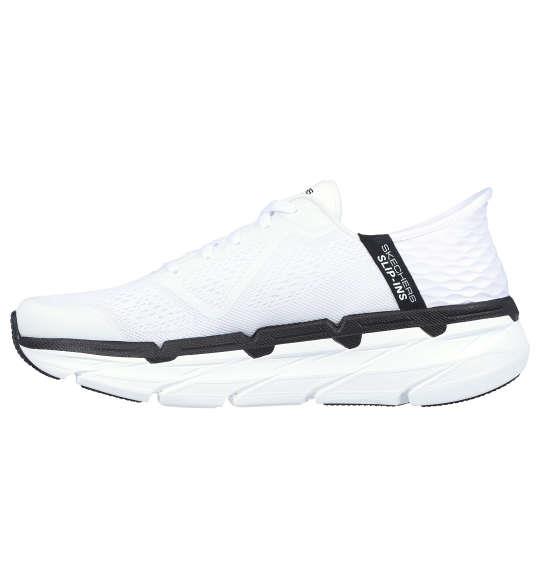 大きいサイズ メンズ SKECHERS スニーカー SKECHERS SLIP-INS MAX CUSHIONING PREMIER ホワイト 1240-4261-1 29 30 31 32