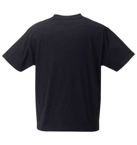 大きいサイズ メンズ COLLINS メッシュヘリンボーン風プリント 半袖 フルジップ パーカー + 半袖 Tシャツ グレー系 × ブラック 1258-4245-1 3L 4L 5L 6L 8L