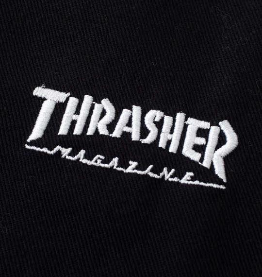 大きいサイズ メンズ THRASHER カツラギワーク ハーフパンツ ブラック 1274-4541-2 3L 4L 5L 6L 7L 8L