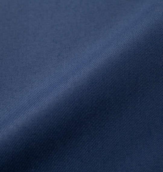 大きいサイズ メンズ BEN DAVIS エンブロイダリーワーク 半袖 シャツ ブルーグレー 1277-4265-1 3L 4L 5L 6L
